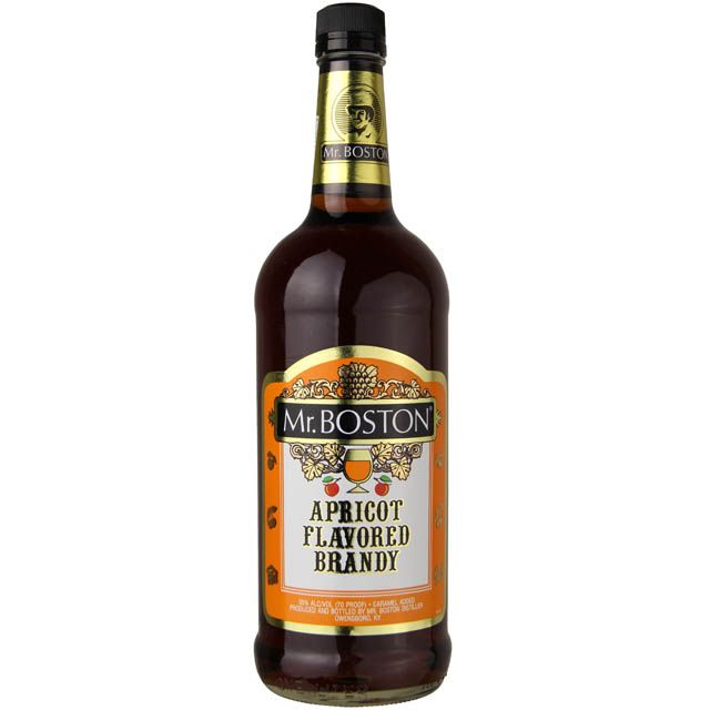 Mr. Boston Apricot Flavored Brandy / Ltr