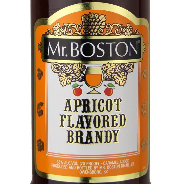 Mr. Boston Apricot Flavored Brandy / Ltr