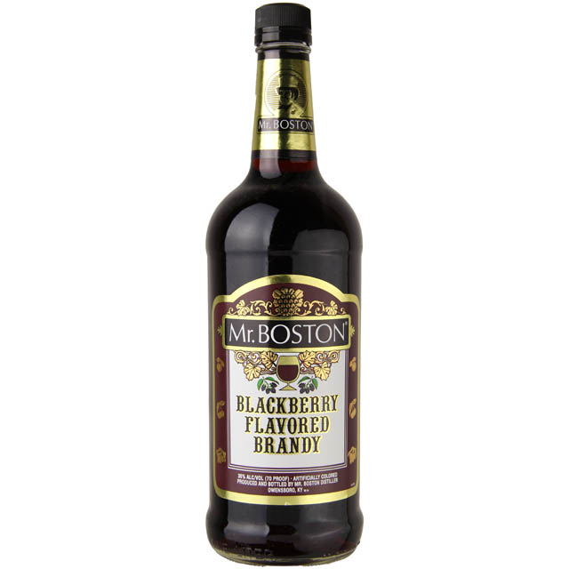Mr. Boston Blackberry Flavored Brandy / Ltr