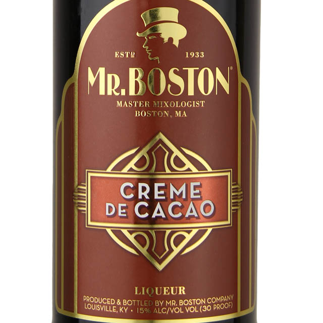 Mr. Boston Creme de Cacao Dark / Ltr