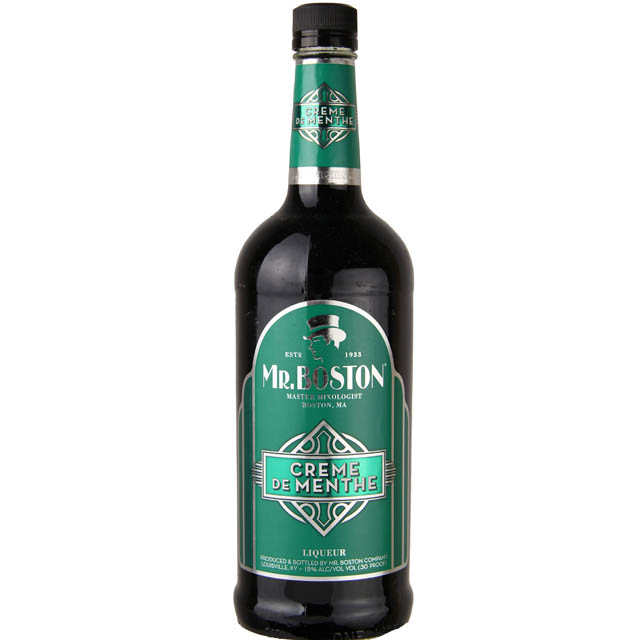 Mr. Boston Green Creme de Menthe / Ltr