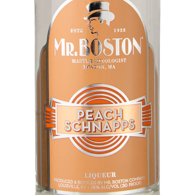 Mr. Boston Peach Schnapps / Ltr