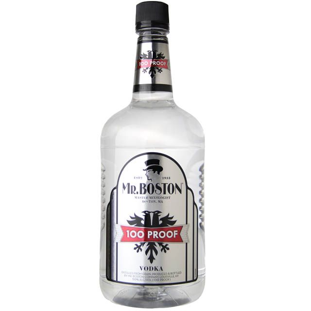 Mr. Boston Vodka 100 proof / 1.75 Ltr