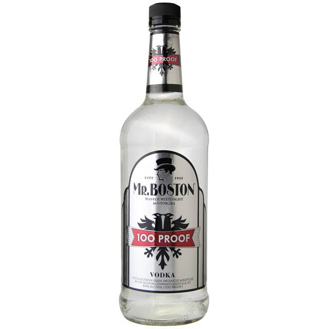 Mr. Boston Vodka 100 proof / Ltr