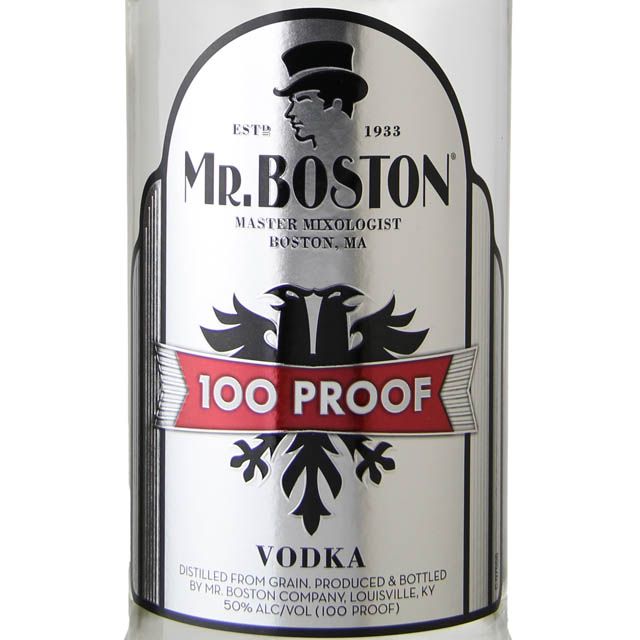 Mr. Boston Vodka 100 proof / Ltr