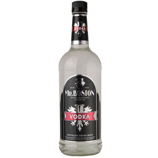Mr. Boston Vodka 80 proof / Ltr