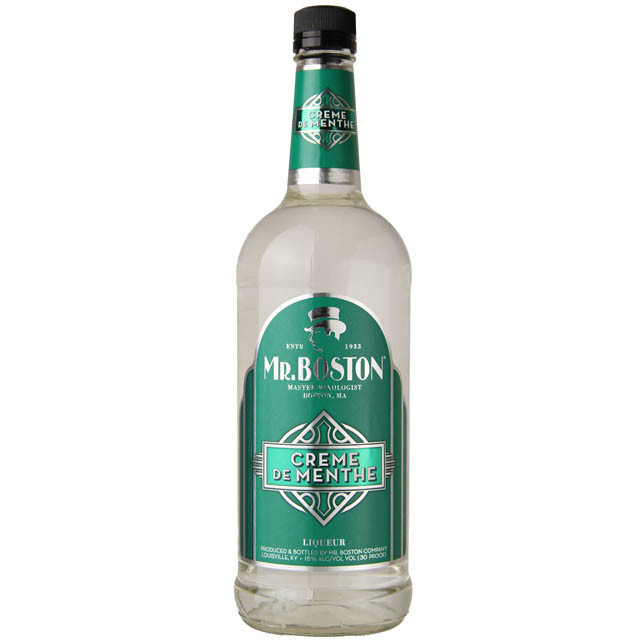 Mr. Boston White Creme de Menthe / Ltr