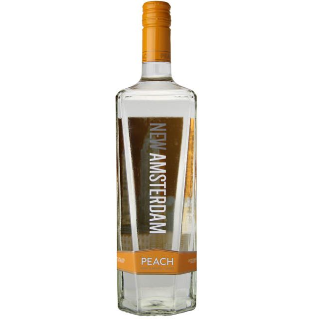 New Amsterdam Peach Flavored Vodka / Ltr