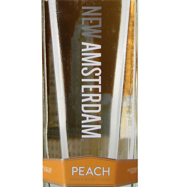 New Amsterdam Peach Flavored Vodka / Ltr