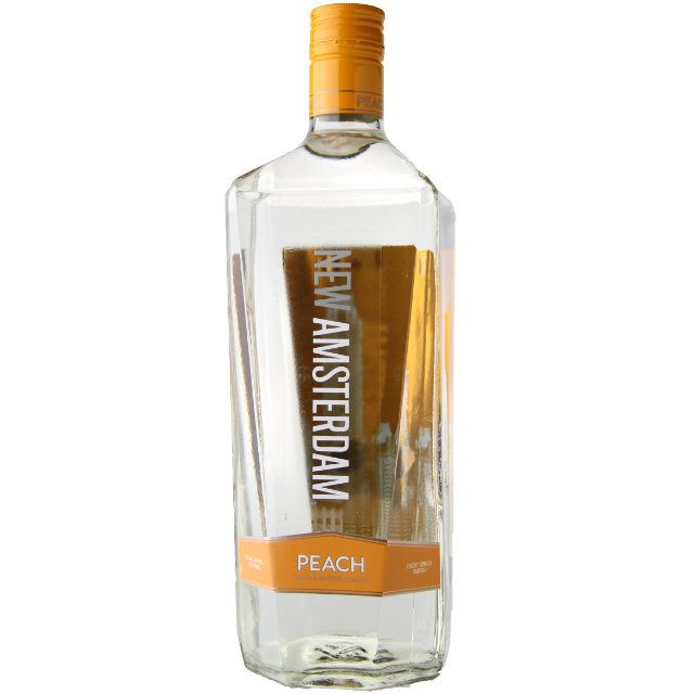 New Amsterdam Peach Flavored Vodka / 1.75L