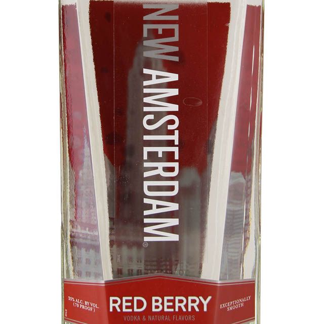 New Amsterdam Red Berry Flavored Vodka / 1.75L