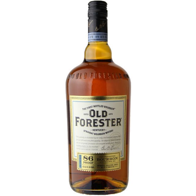 Old Forester 86 proof Bourbon / Ltr