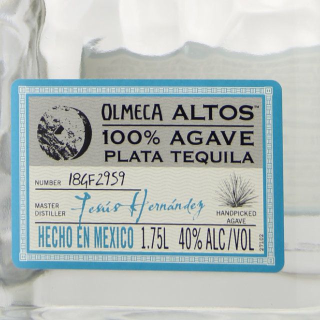 Olmeca Altos Plata Tequila / 1.75 Ltr