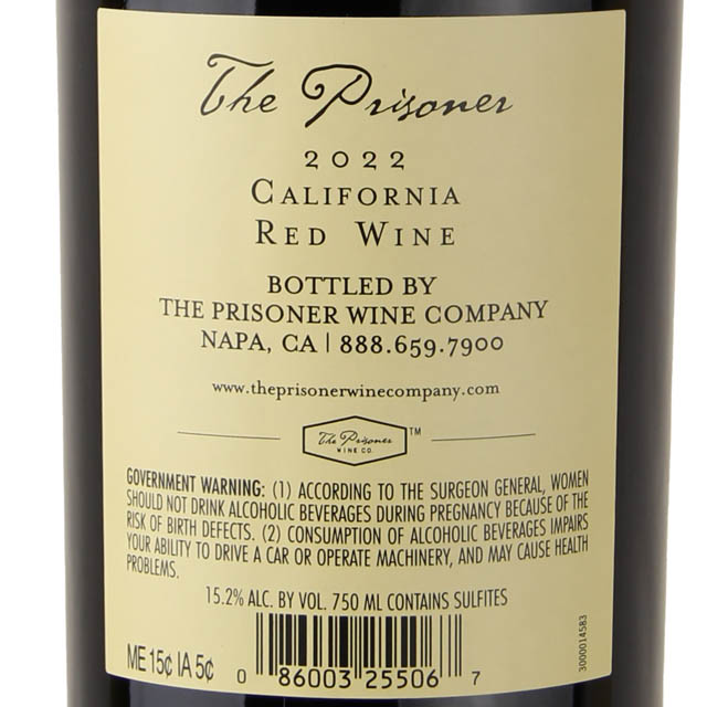 The Prisoner Red / 750 ml