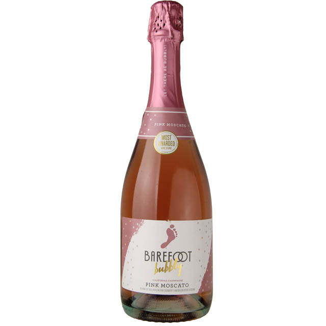 Barefoot Bubbly Pink Moscato / 750mL