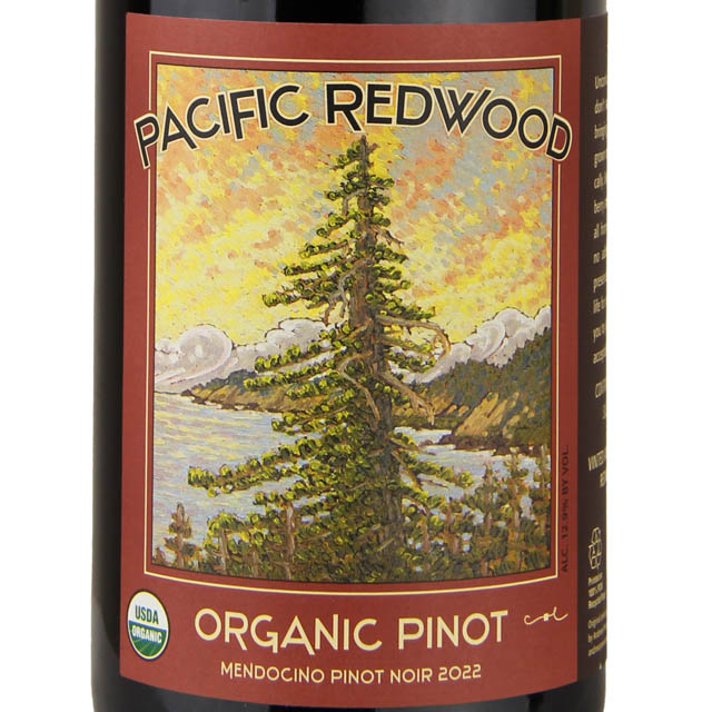 Pacific Redwood Organic Pinot Noir / 750mL