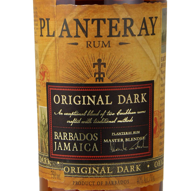 Planteray Original Dark Rum / 750mL