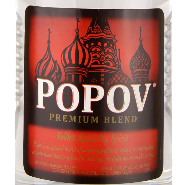 Popov Vodka / 1.75 Ltr