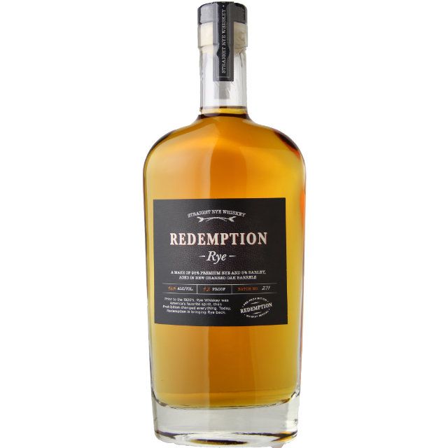 Redemption Rye 92 Whiskey / 750mL