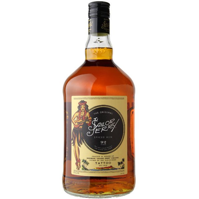 Sailor Jerry Spiced Navy Rum / 1.75 Ltr