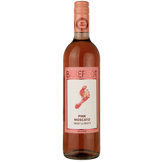 Barefoot Cellars Pink Moscato / 750mL