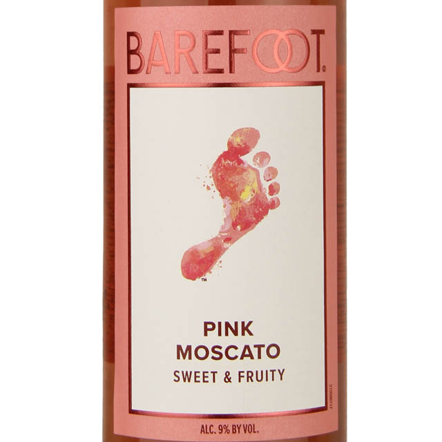 Barefoot Cellars Pink Moscato / 750mL