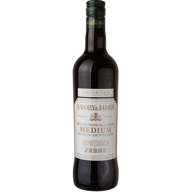 Savory &amp; James Amontillado Sherry / 750 ml