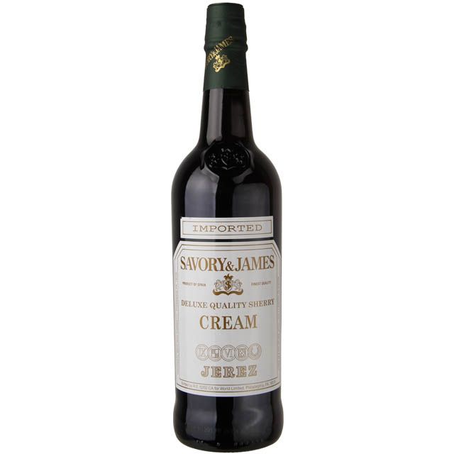 Savory &amp; James Cream Sherry / 750 ml