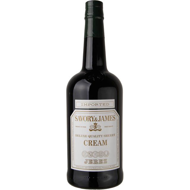 Savory &amp; James Cream Sherry / 1.5 Ltr