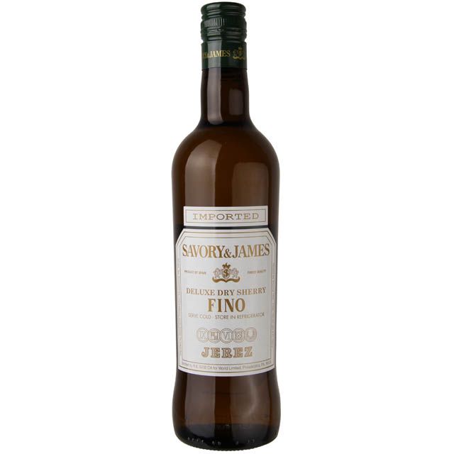 Savory &amp; James Fino Sherry / 750 ml