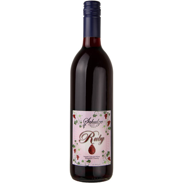 Schulze Ruby Sweet Concord Wine / 750mL