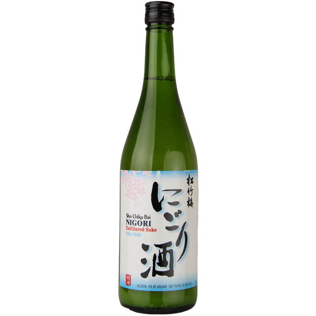 Sho Chiku Bai Nigori Silky Mild Unfiltered Sake / 750 ml