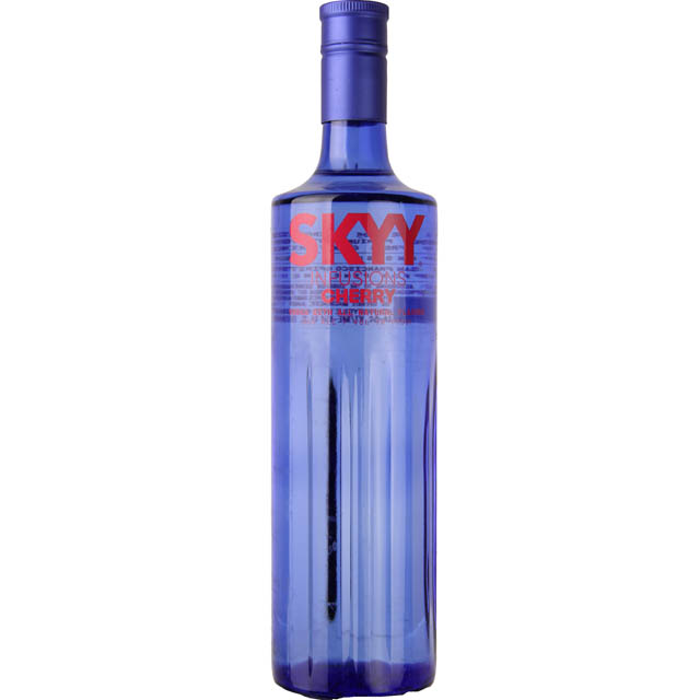 Skyy Infusions All Natural Cherry Flavored Vodka  / Ltr