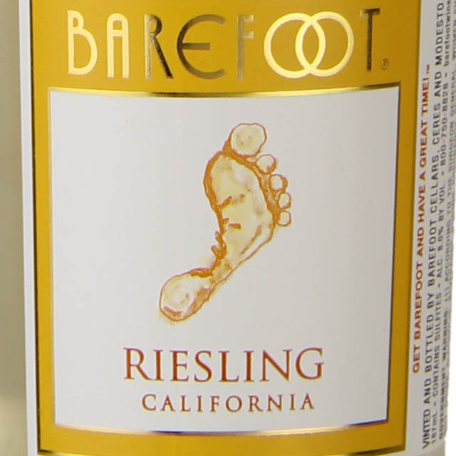 Barefoot Cellars Riesling / 187 ml