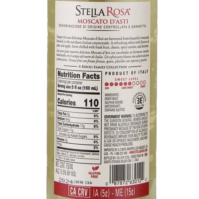Stella Rosa Moscato d'Asti / 750mL