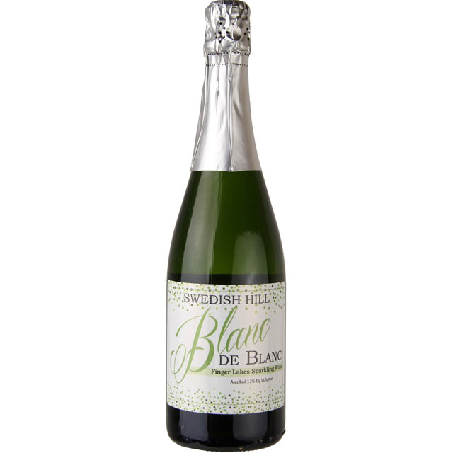 Swedish Hill Blanc de Blanc Sparkling Wine / 750 ml