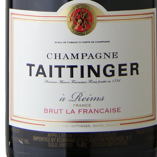 Taittinger 'La Francais' Brut Champagne / 750 ml