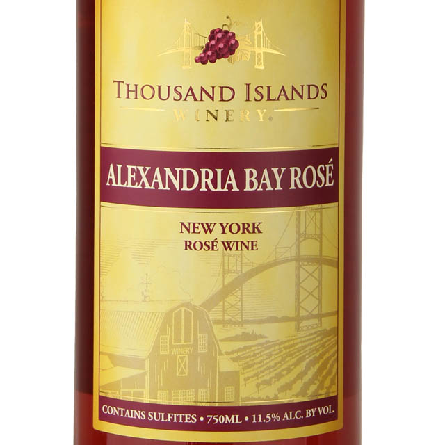 Thousand Islands Winery Alexandria Bay Rose / 750 mL