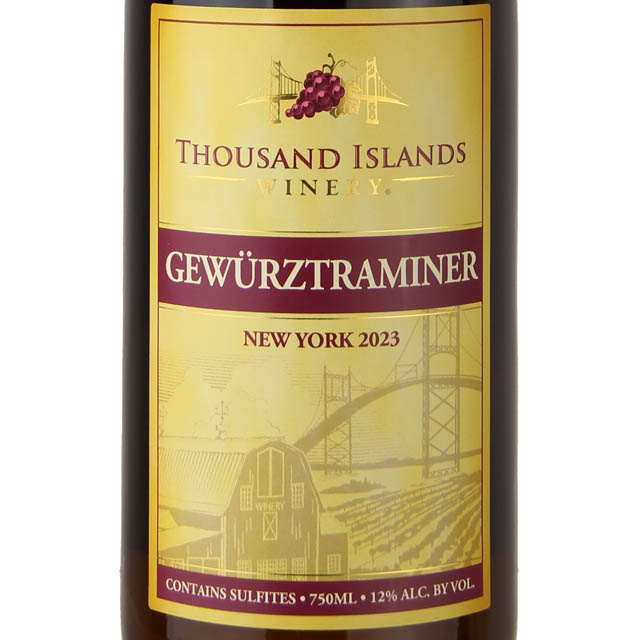 Thousand Islands Winery Gewurztraminer / 750 ml
