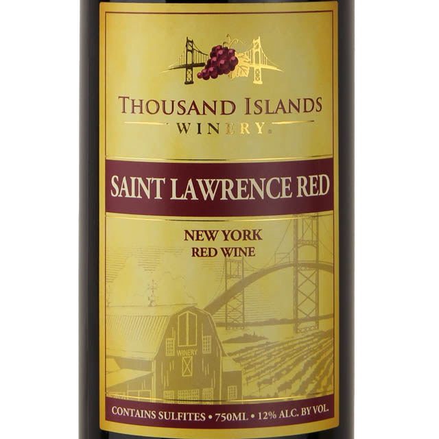 Thousand Islands Winery St Lawrence Red / 750 ml