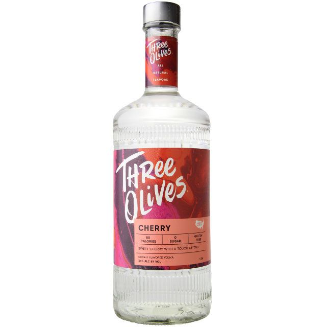 Three Olives Cherry Flavored Vodka / 1.75 Ltr