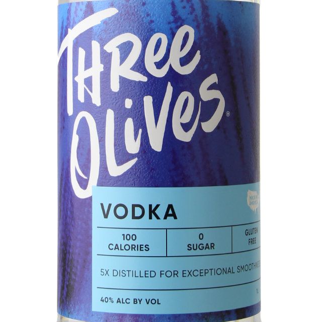 Three Olives Vodka / Ltr