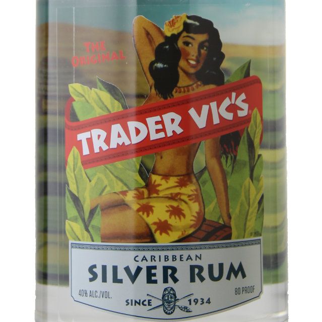 Trader Vic's Silver Rum / 1.75 Ltr
