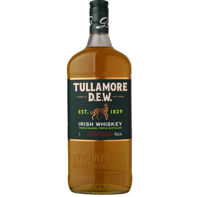 Tullamore Dew Irish Whiskey / Ltr