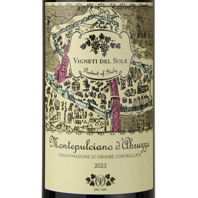 Vigneti Del Sole Montepulciano d'Abruzzo / 750 ml