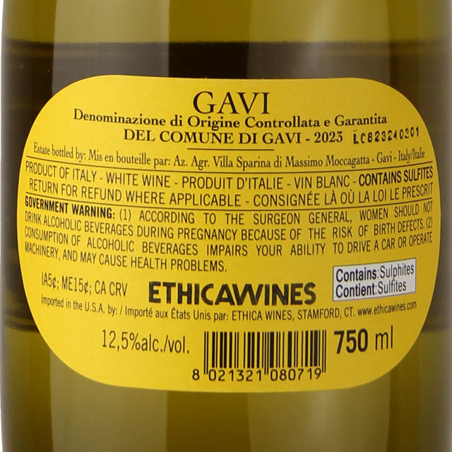 Villa Sparina Gavi / 750 ml