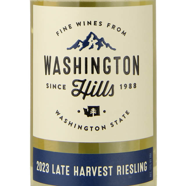 Washington Hills Late Harvest Sweet Riesling / 750 ml