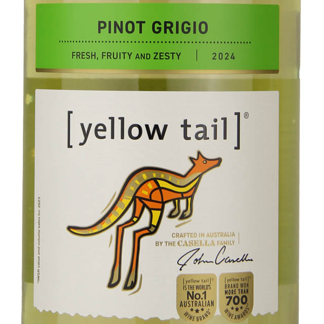 Yellow Tail Pinot Grigio / 1.5 Ltr