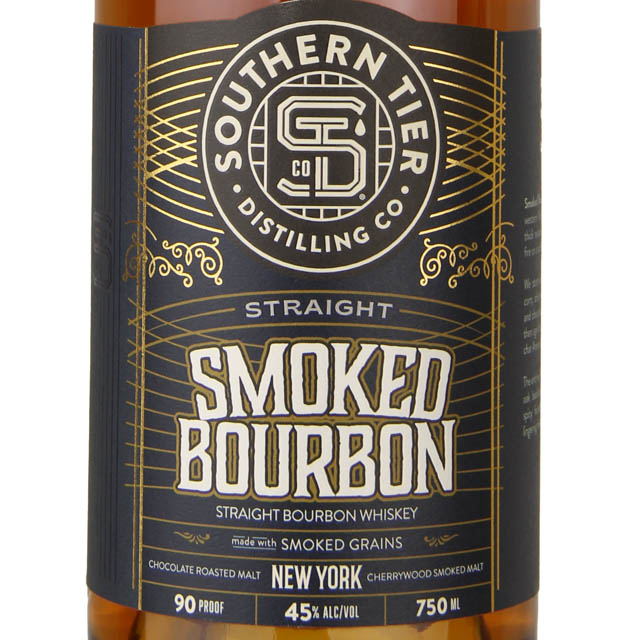 Southern Tier Distilling Company Smoked Bourbon Whiskey / 750 ml