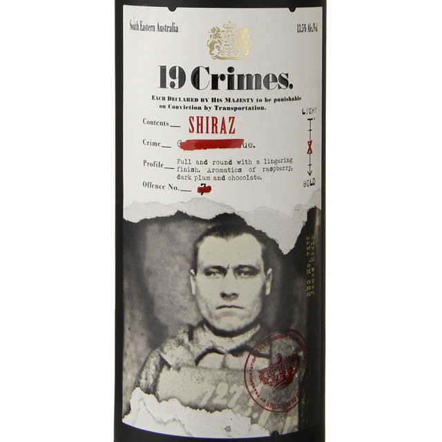 19 Crimes Shiraz / 750mL